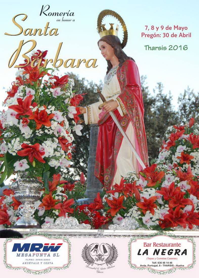 Romería en honor a Santa Bárbara 2016 Tharsis